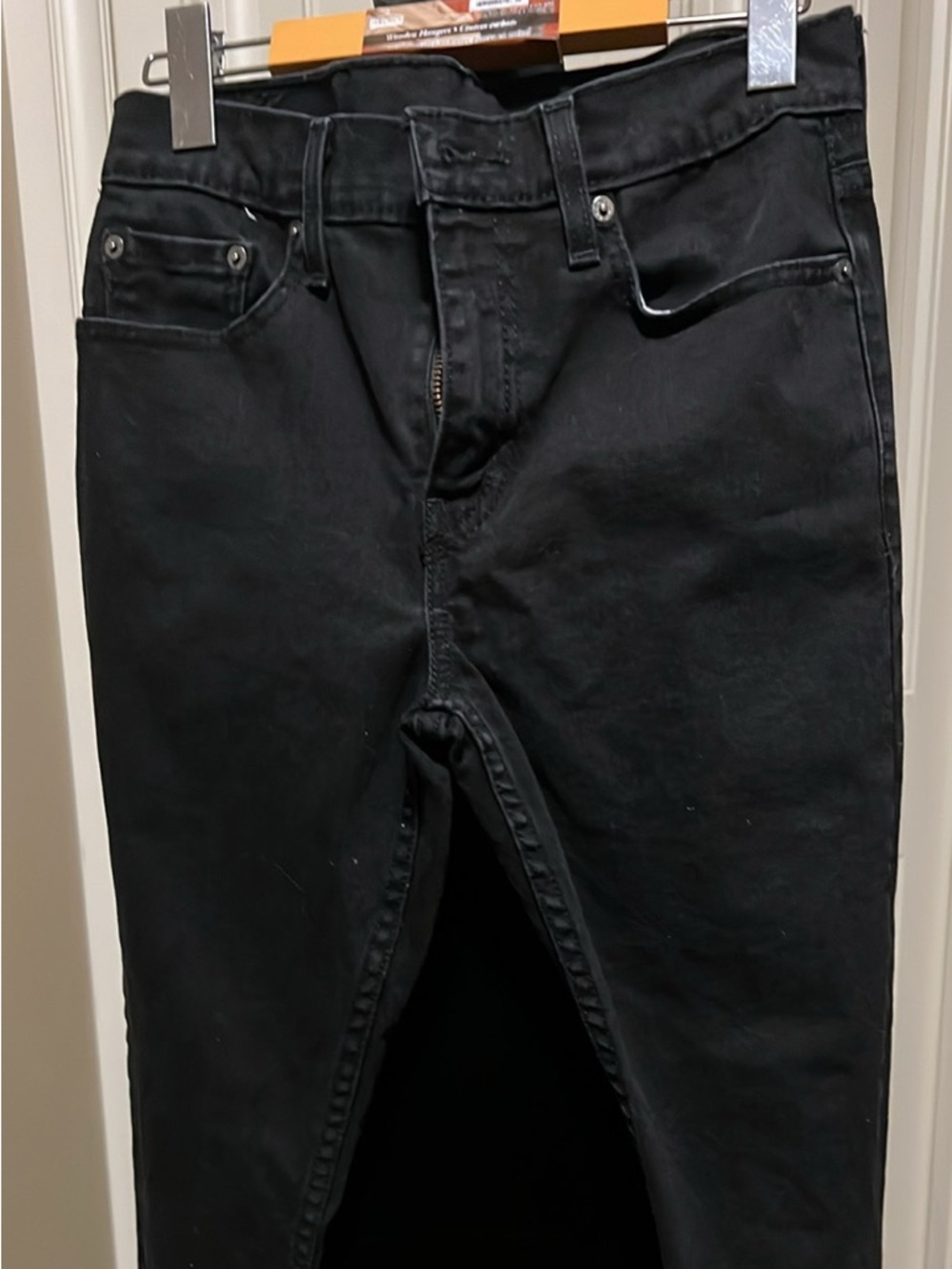 Signature by Levi Strauss Black 512 Slim Taper Jeans